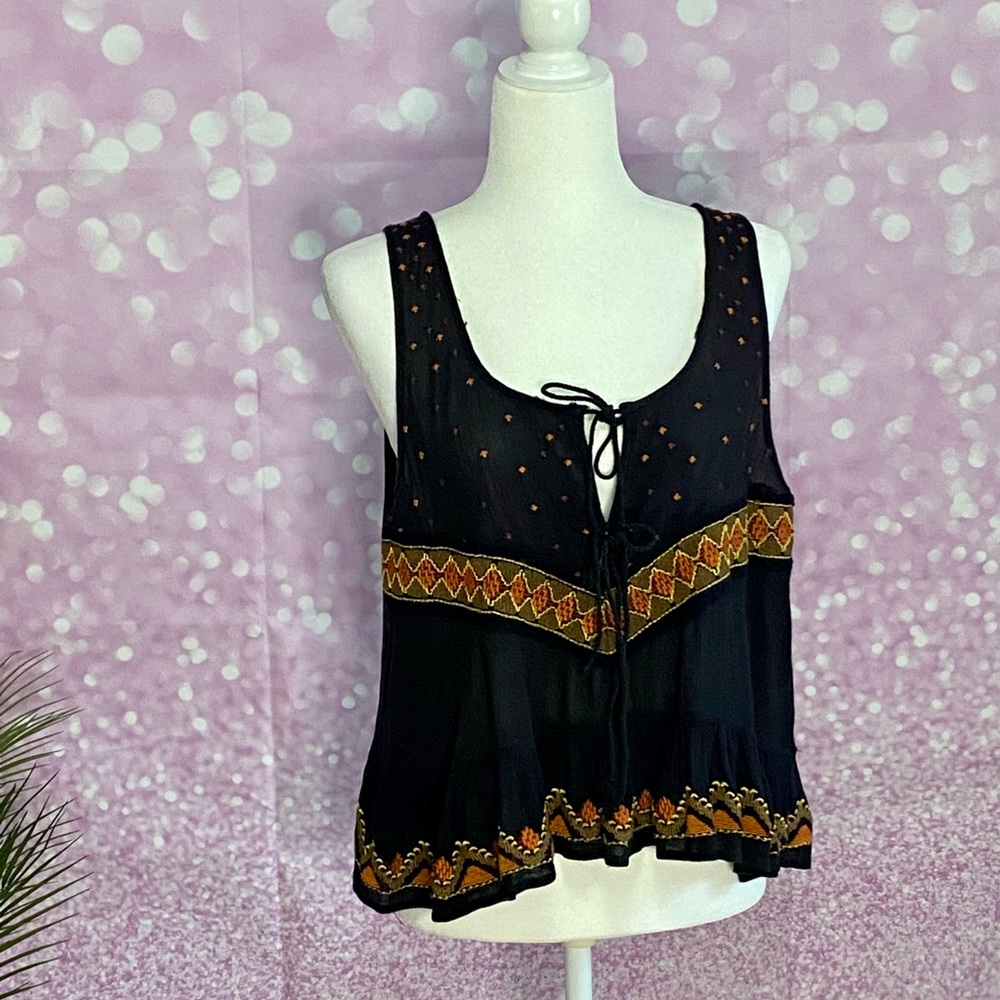 Free People double tie front - Picture 1 of 12